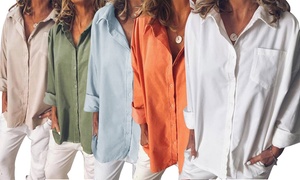 Women's Relaxed Longsleeve Shirt