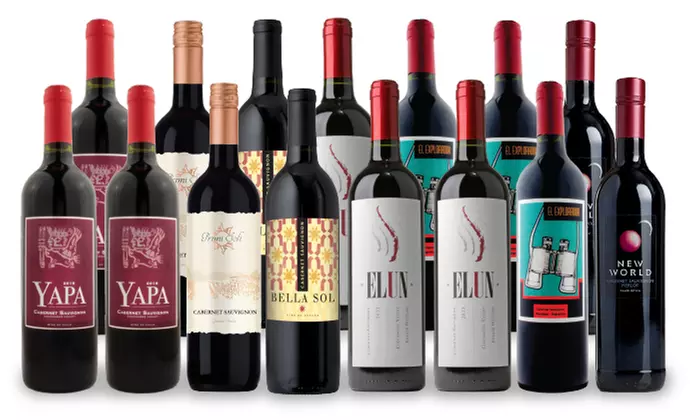 Six-, 15-, or 18-Bottle Cabernet Sampler from Splash Wines (Up to 81% Off) - Primary Image