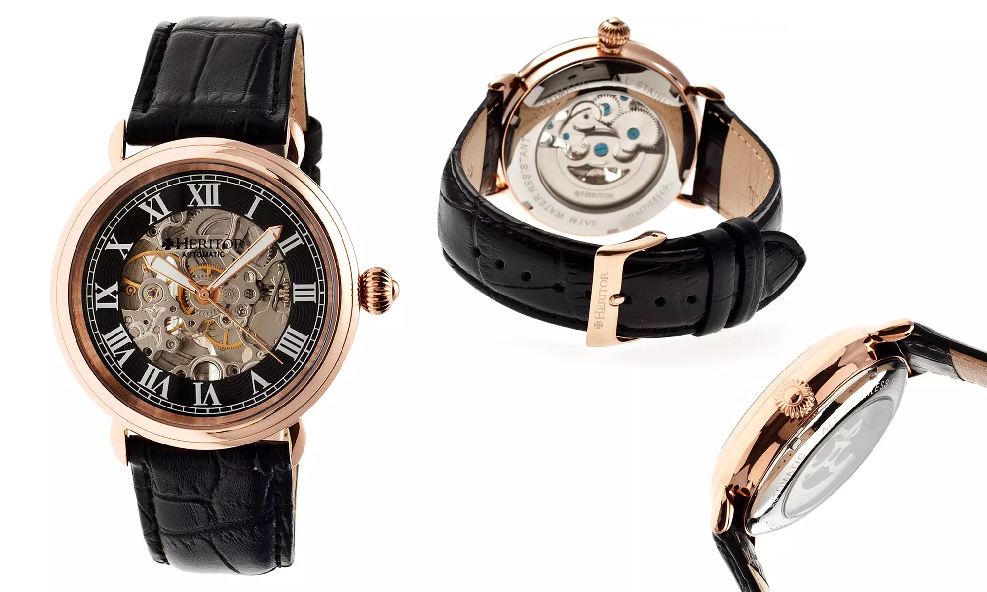 Heritor Automatik-Uhr Ossibus im Modell nach Wahl - Second Medium