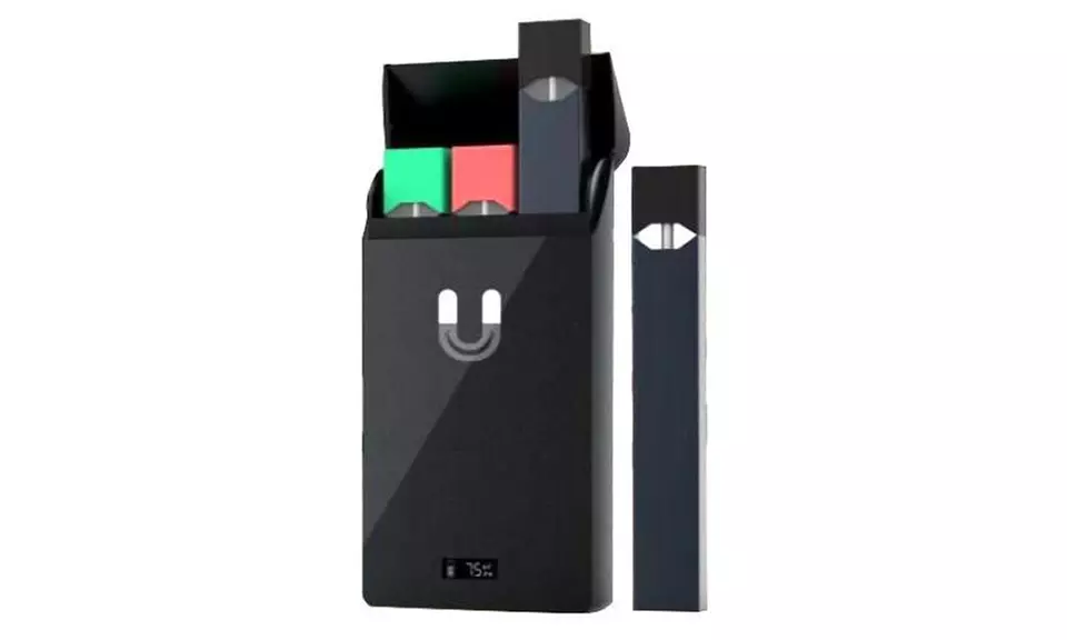 Jill Box Charger Power Bank and Pod Holder Compatible with JUUL Vape Pen Devices - Primary Image