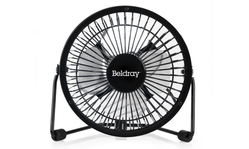 Image 2: Beldray Mini USB Desktop Fan