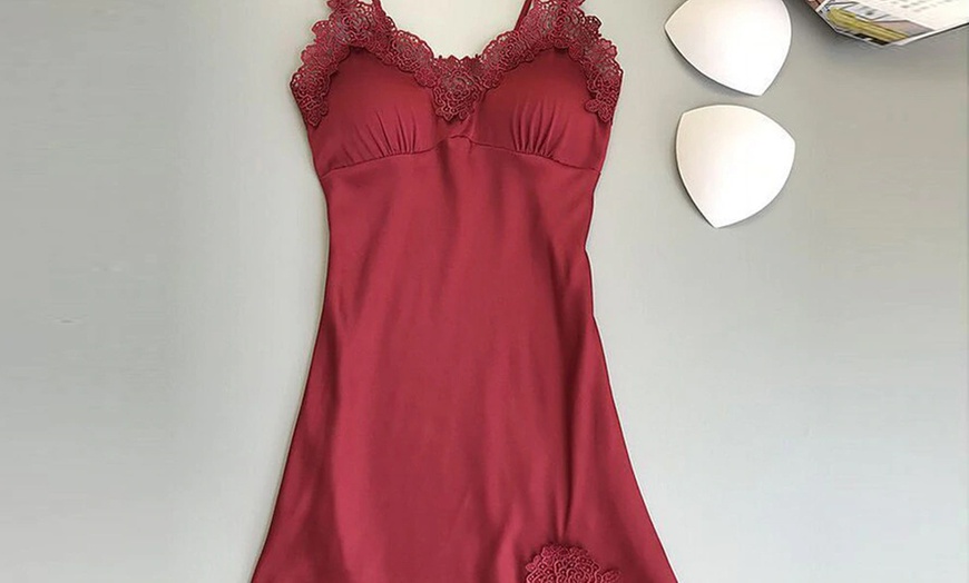 Image 8: Soft Lace Night Dress