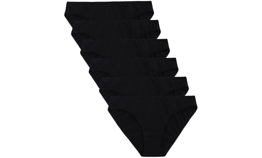 Image 10: Lot de 6 ou 12 culottes slip ou midi taille haute Coconuda