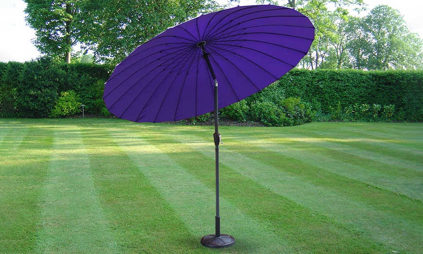 Image 1: Brightly-Coloured Parasol