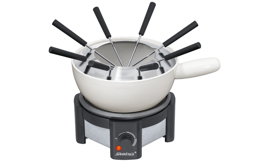 Image 3: Steba Keramik-Fondue-Set