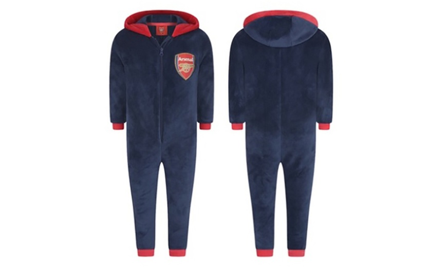 Image 3: Men's Licensed Football Onesie