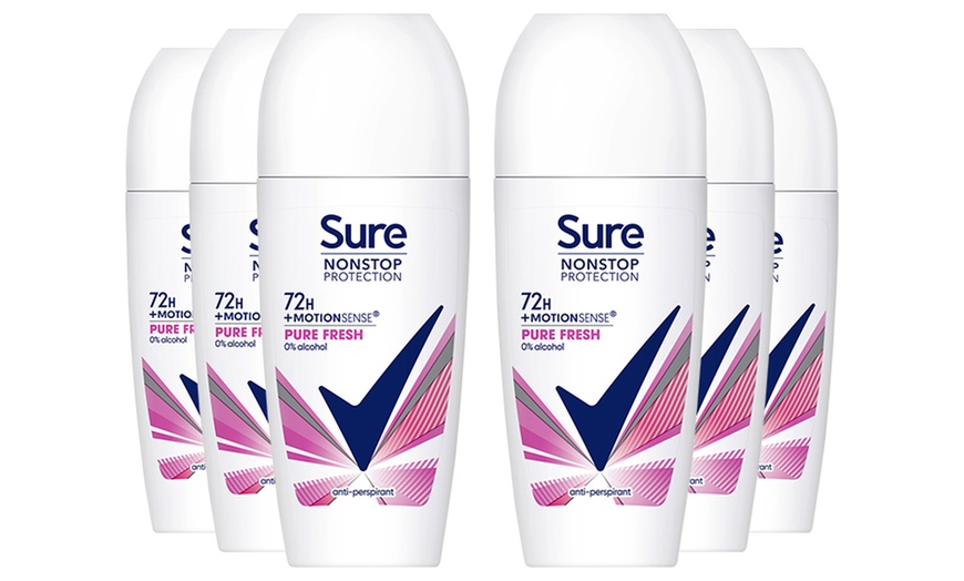 Image 7: Sure Non-Stop Protection Deodorant Roll-On 72H Motion Sense 50ml