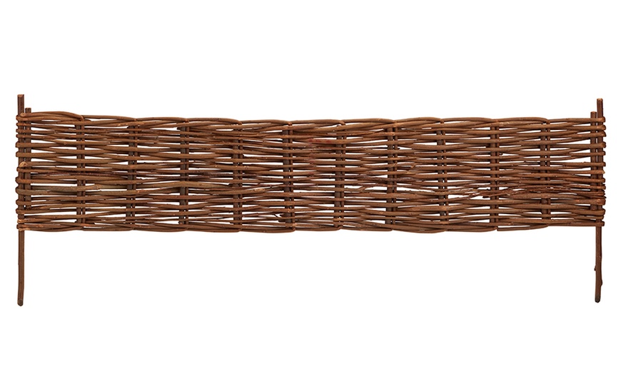 Image 3: Two- or Four-Pack of Woven Willow Borders