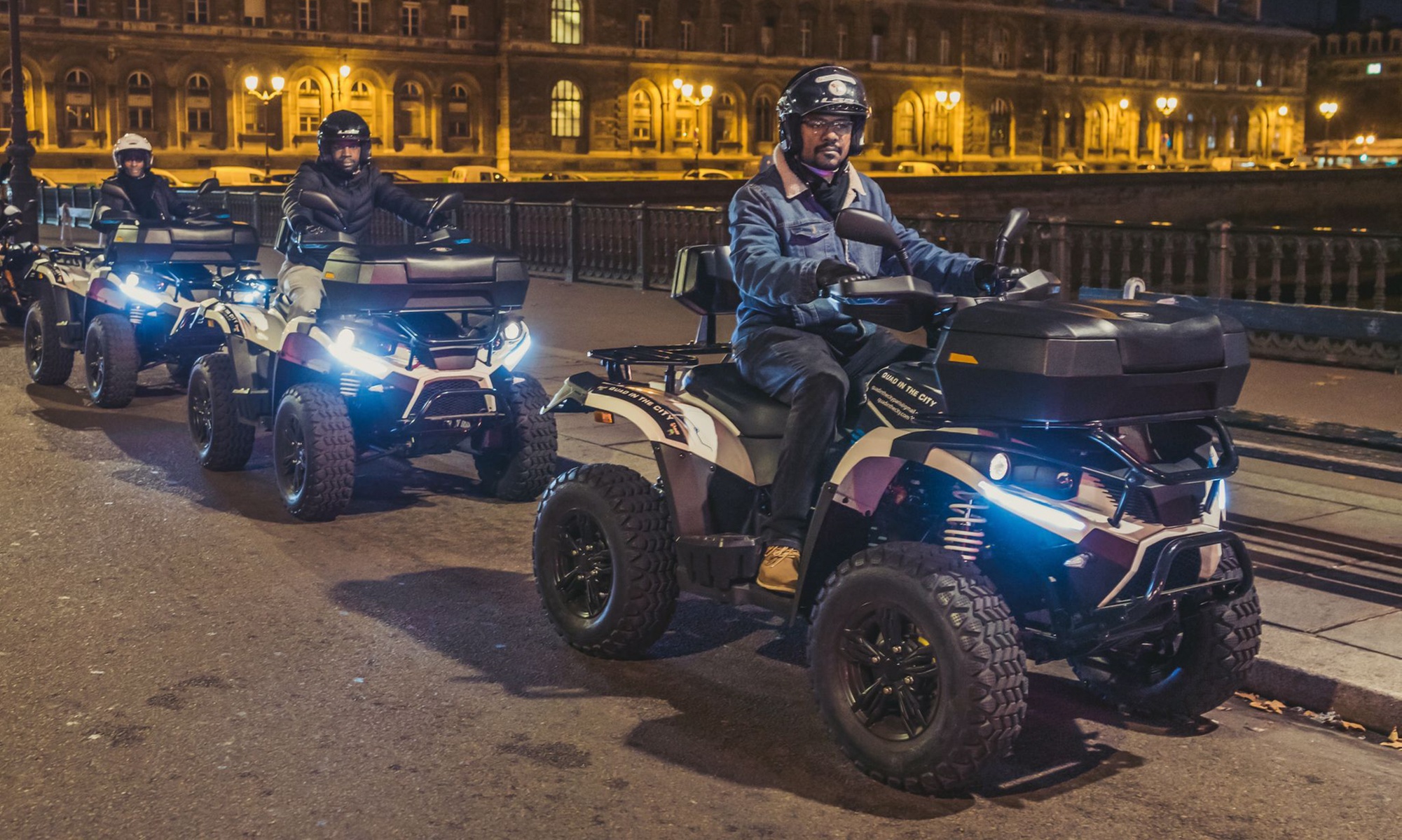 Visite de Paris en quad électrique