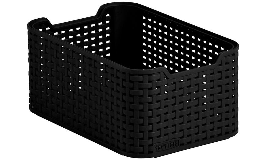 Image 4: Set of Three Curver Baskets