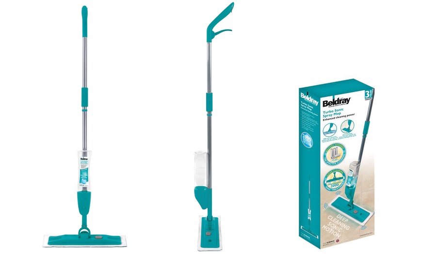 beldray sonic spray mop