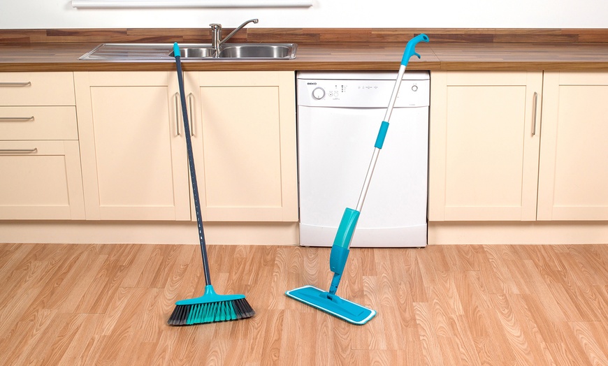 Image 1: Beldray Spray Mop and Broom