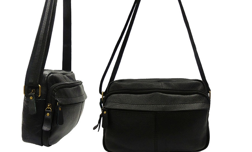 Image 5: Leather Shoulder Bag