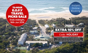 Fraser Island: 2N Resort and Barge Transfers BYO 4WD