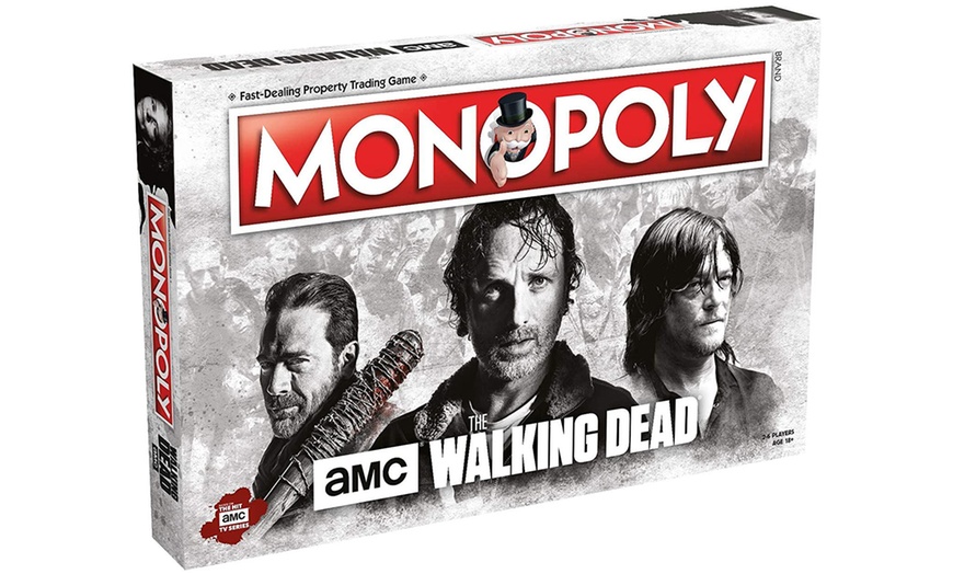 Image 1: The Walking Dead Monopoly