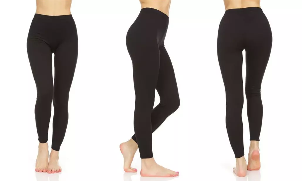 Women's Everyday Super Soft Slimming Brush Leggings - Second Medium