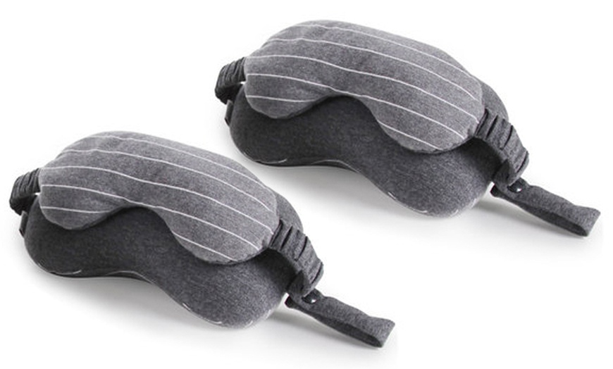 Image 6: Sleeping Mask and Pillow