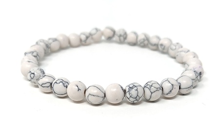 Fino a 4 bracciali in howlite