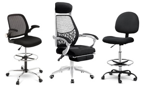 Adjustable Office Chair and Stool