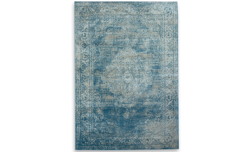 Image 7: A2Z Santorini Medallion Rug