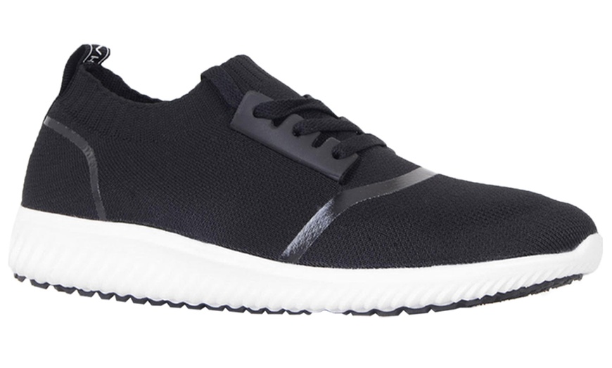 Image 7: Men's Crosshatch Lace Up Sneakers