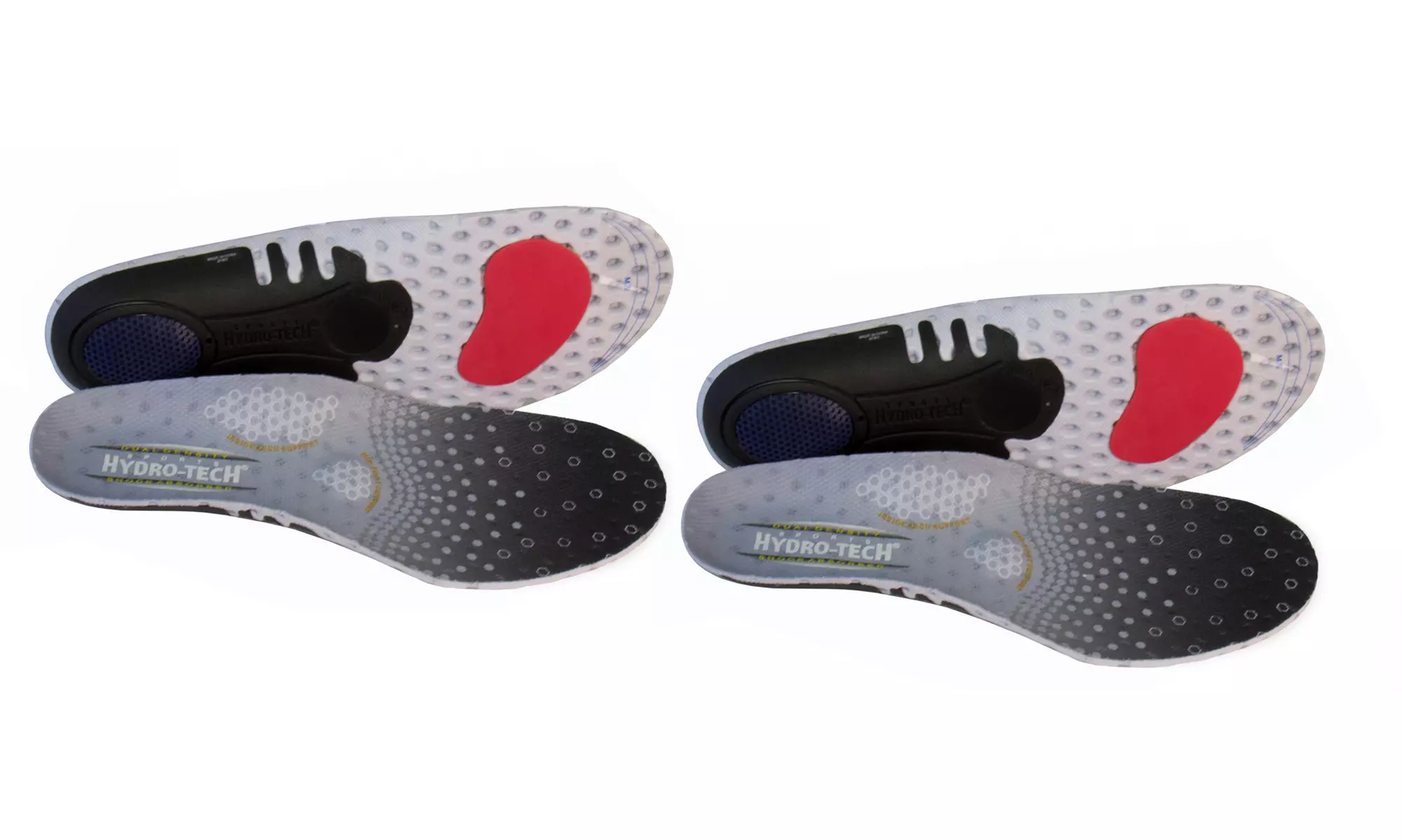 One or Two Pairs of Pro11 Hydro-Tech Orthotic Sport Insoles