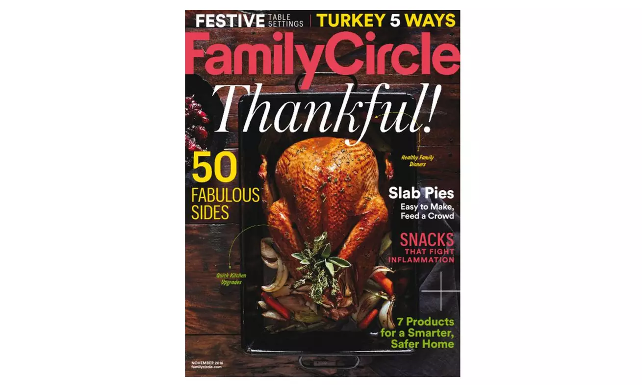 Subscription to Family Circle Groupon Goods