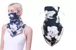 1 ou 2 foulards avec masque de mode, imprimé floral au choix - Image 2