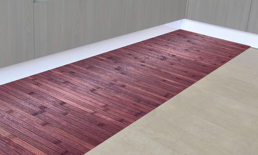 Image 11: Tapis de cuisine en bambou 