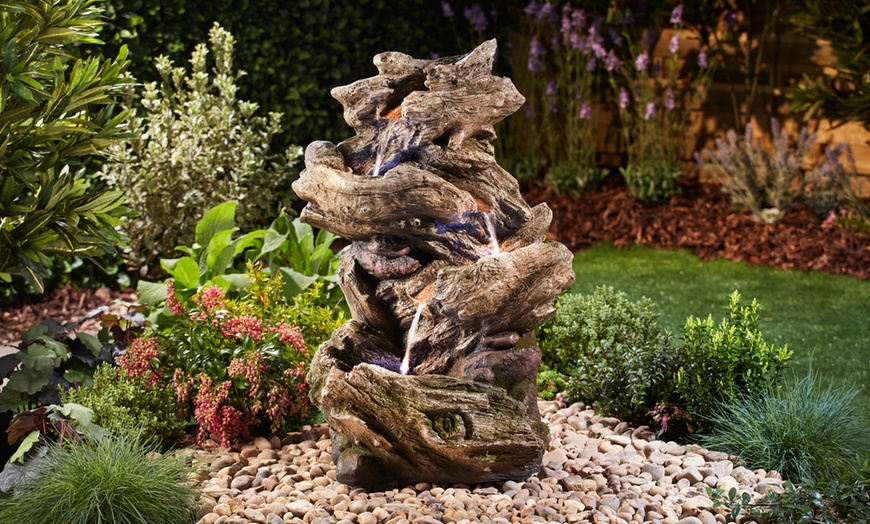 Image 5: Tree Trunk Water Feature in Choice of Design