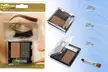 1x oder 2x Saffron Augenbrauen-Make-up-Set mit 3 Schablonen und 2 Augenbrauenpuder nach Wahl - Second Medium