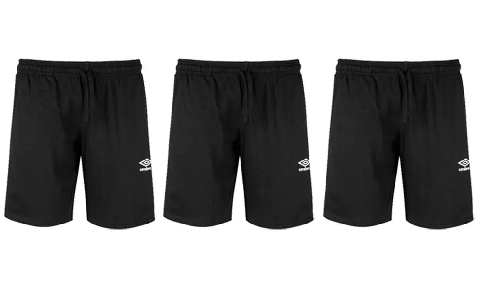 1 o 3 paia di pantaloncini in cotone da uomo Umbro