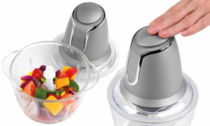 Image 14: Electric Glass Food Chopper