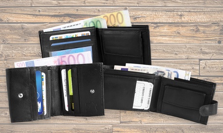 1, 2 ou 3 portefeuilles en cuir homme SteinMeister