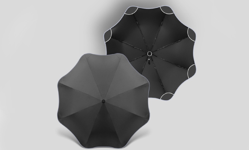 Image 2: Rounded-Corner Folding Umbrella