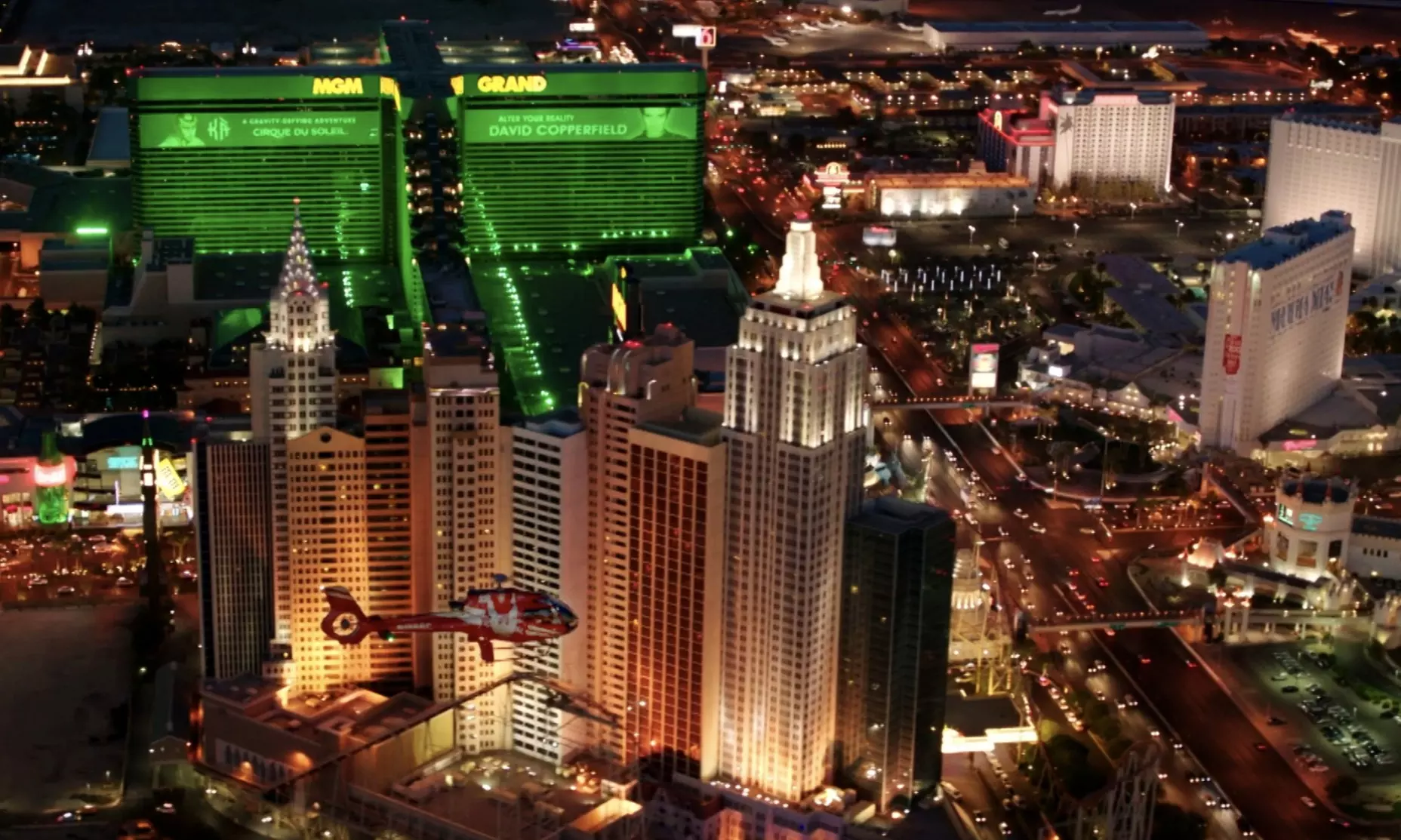 Soar Over Las Vegas in a Helicopter for an Unforgettable Night View!