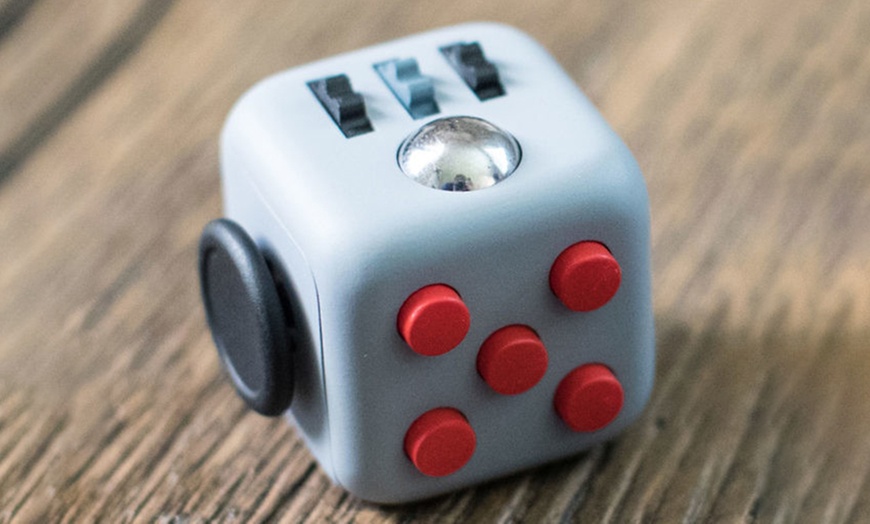 Image 2: Anti-Stress Fidget Cube