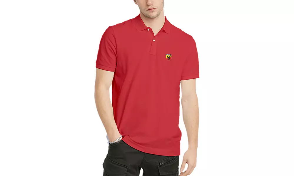 Polo Abarth unisex in 100% cotone