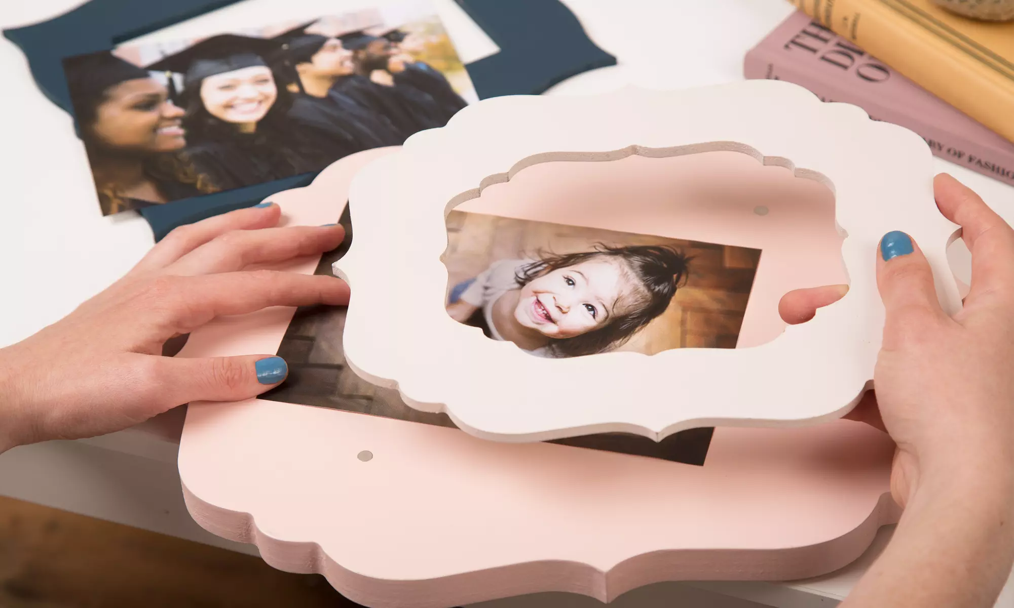 Design Your Own Changeable Magnetic Wood Picture Frame at Thistle & Poppy - Primary Image