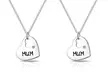 One, Two or Three Philip Jones Family Heart Necklaces with Crystals from Swarovski® - Image 5