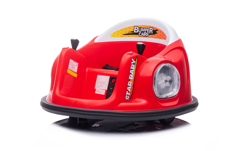 Image 3: 12v Kids Electric Ride on Bumper Car