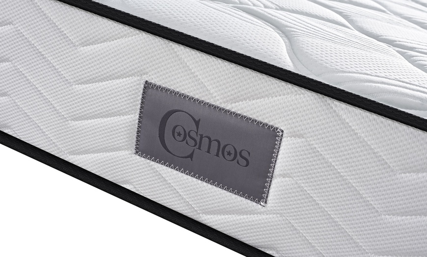 Image 3: Matelas Cosmos à mémoire de forme et ressorts ensachés, Sampur