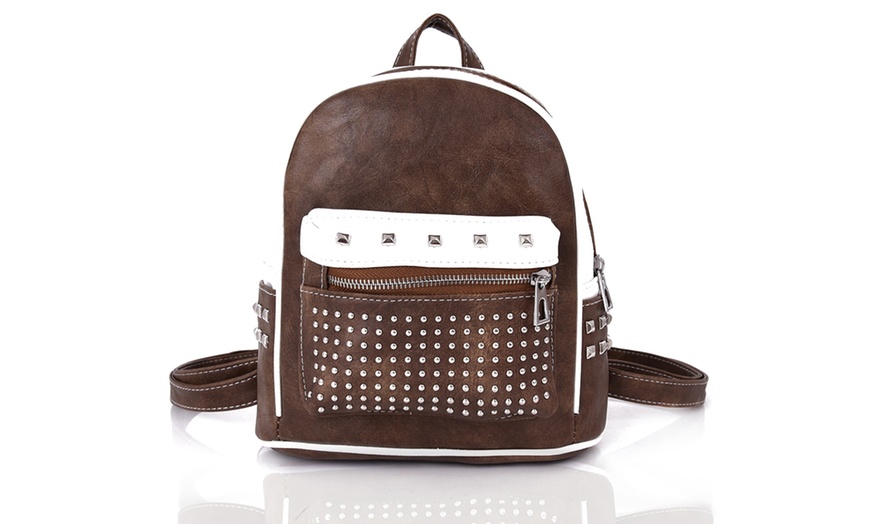 Image 8: Zipped Backpack