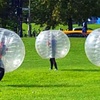Image 1: Bounce, Roll & Score: Bubble Soccer Game Experience for One or Two