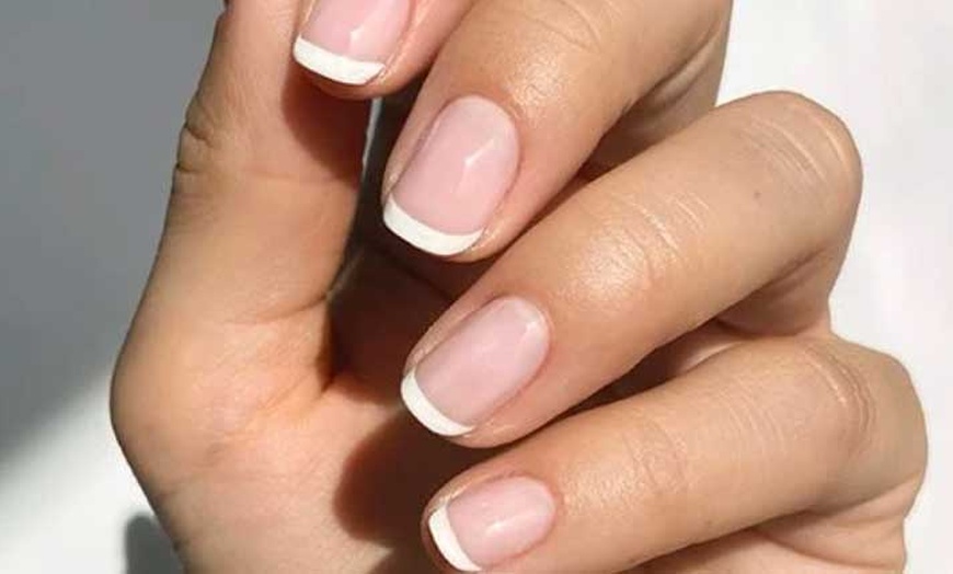Image 1: Pamper Your Hands and Feet: French Manicure and French Pedicure
