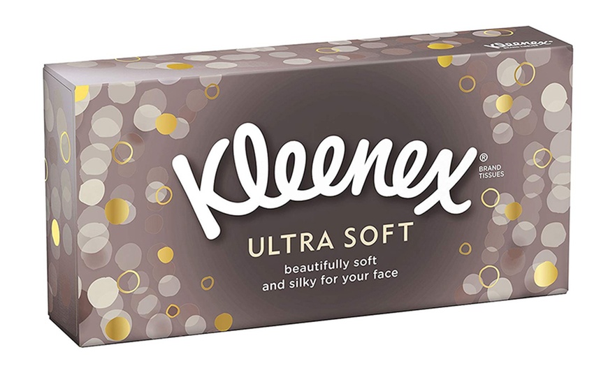 Image 5: Kleenex Ultra Soft Tissue Boxes