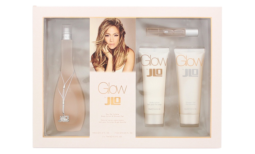 Image 2: Jennifer Lopez EDT Glow  EDT, Shower Gel and Body Lotion Gift Set 