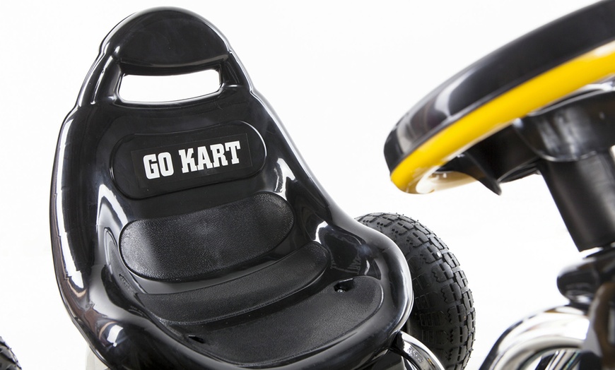 Image 17: Kids' Manual Go Kart with Lights