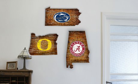 NCAA College State Signs