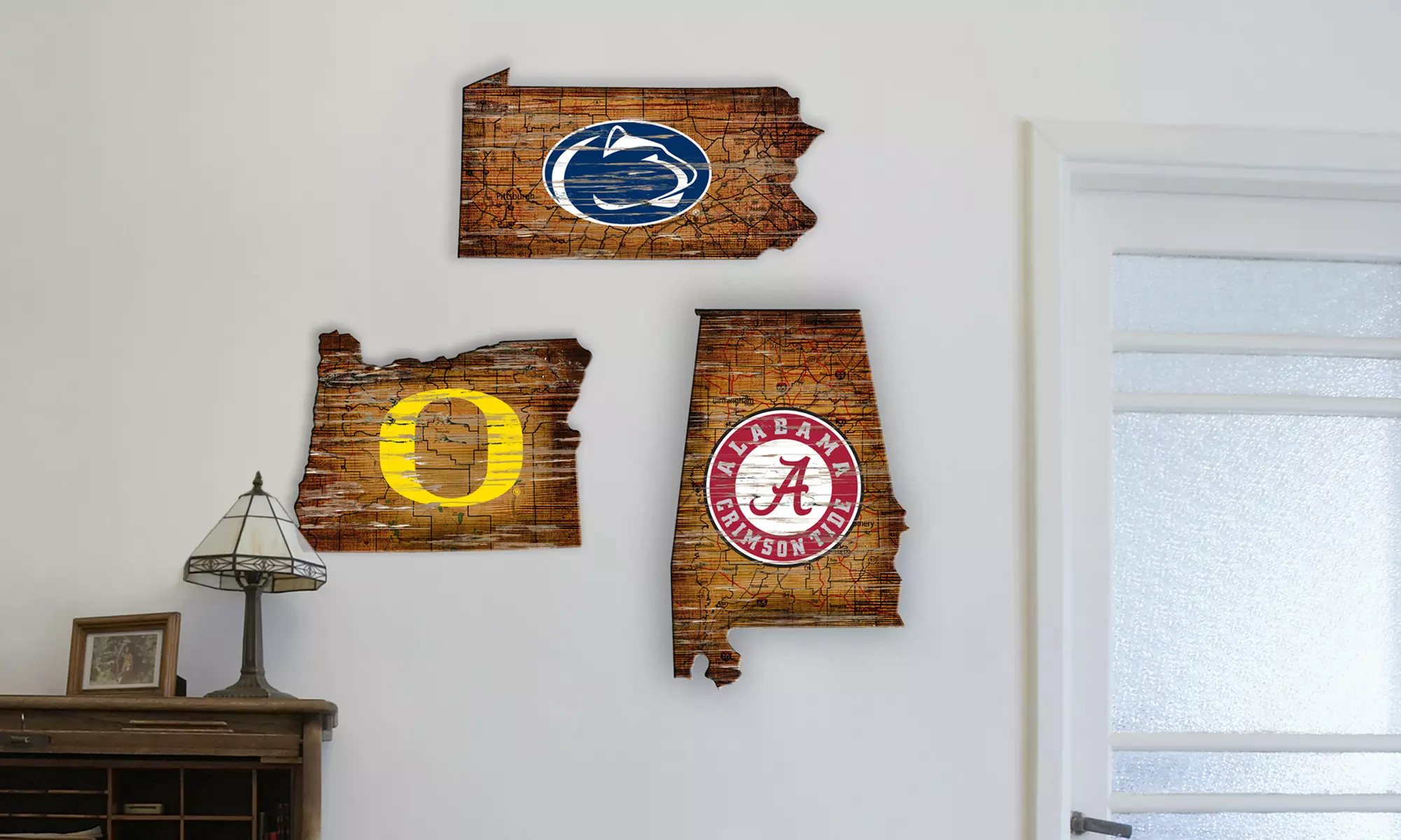 Fan Creations NCAA College State Signs - Primary Image